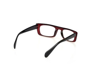 Glasses isolated on white background for applying on a portrait