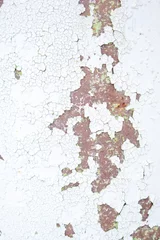 Papier Peint photo Vieux mur texturé sale Texture de fer vintage, gros plan de la surface métallique en arrière-plan