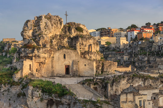 Matera village, Italy
