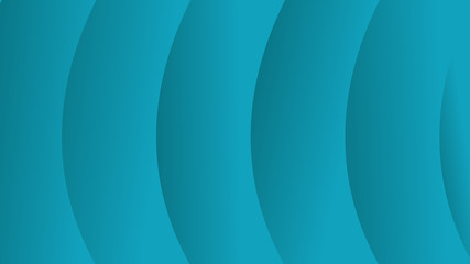 Abstract blue turquoise geometric vector background, can be used for cover design, poster, advertising. 