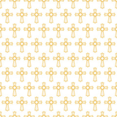 Christian cross pattern