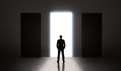 Obraz premium Choose your way concept