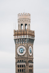 Fototapeta na wymiar The Bromo-Seltzer Tower in Downtown Baltimore, Maryland