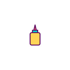 Glue icon design. Stationery icon vector design