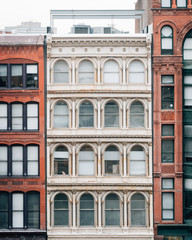 Fototapeta premium Architectural details in downtown Baltimore, Maryland