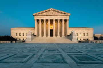 The Supreme Court, in Capitol Hill, Washington, DC - obrazy, fototapety, plakaty