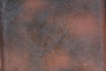 Old rusty metal tray texture. High resolution background image with copy space