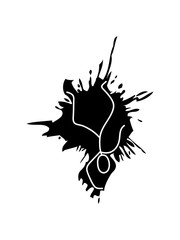 tropfen klecks farbe spritzer breakdance feiern strichmännchen party musik tanzen hobby club disko moves spaß bewegen cool clipart design