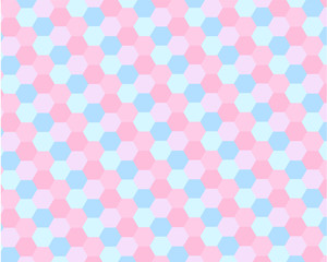 modern bright pattern set multi colored hexagons