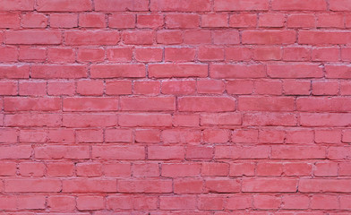 Seamless brick wall texture for background and design.