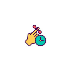 Modern and minimalist icon design. Management icon vector design