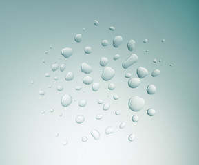 cosmetic liquid drops