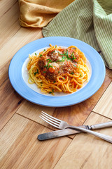 Spaghetti and Meatballs