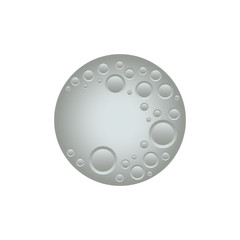 planet of the solar system isolated icon