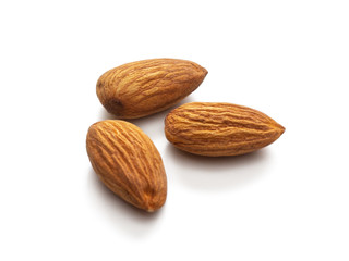 Three almond nuts