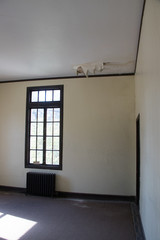 empty room with a window