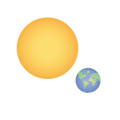 planet of the solar system isolated icon
