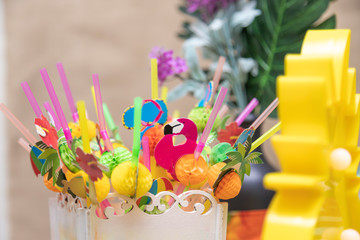 Naklejka premium children's party decoration