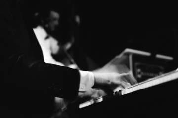 Piano - intentional blur