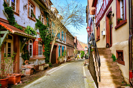 Heppenheim at Bergstrasse in Germany
