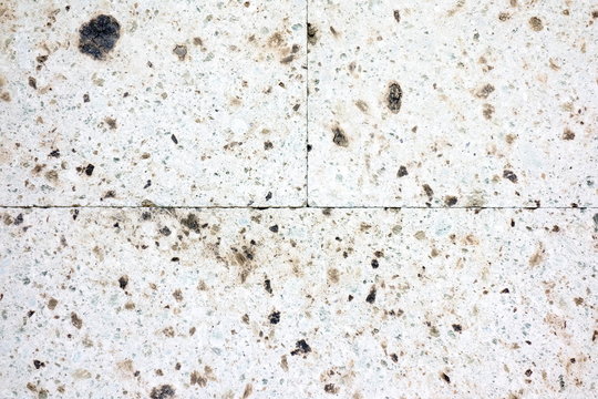 A surface texture image of Oya tuff stone wall, Japan    