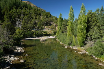 Río Meliquina, Patagonia, Argentina