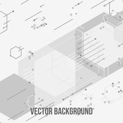 Abstract color square background 