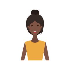 young woman avatar character