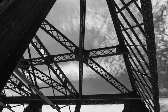 Upper Trusswork of a Bridge