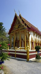 wat tongchai temple complex in phetchaburi