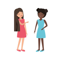 young women  avatar character