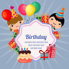 birthday party cake cute kid