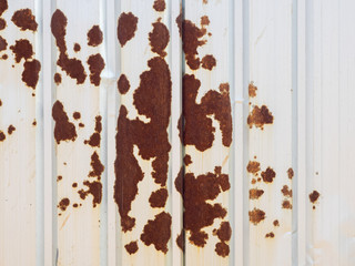 Galvanized or zinc sheet texture background,..Old and rusty damaged texture.