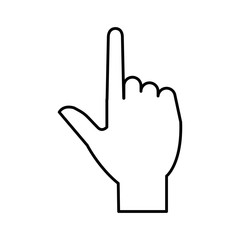 hand human index icon