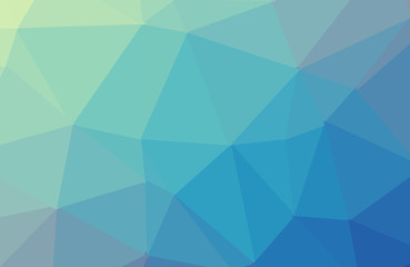 Fototapeta na wymiar Abstract Blue polygon geometric background. Low Poly Style, Business Design Templates. Vector and illustration.
