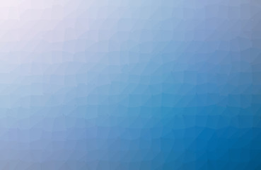 Abstract blue vector background with triangles