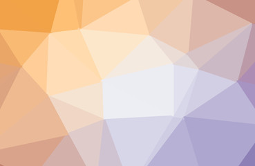 Fototapeta premium Colorful light polygonal illustration, which consist of triangles. Triangular design for your business. Creative geometric background in Origami style with gradient