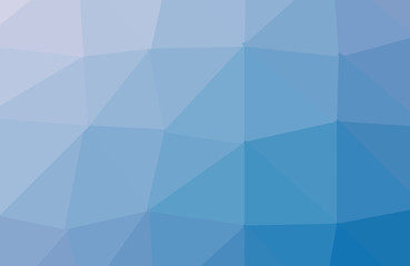 Blue polygonal illustration, which consist of triangles. Triangular design for your business. Creative geometric background in Origami style with gradient