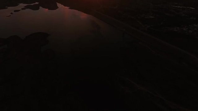 Por do Sol em A&ccedil;ude