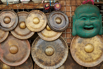 East Asian craft souvenir store 