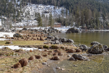 Landschaftsaufnahme Altausseer See in der Steiermark / Österreich