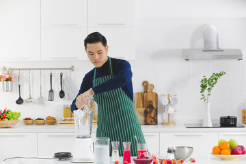 MAN IN APRON