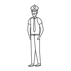 police officer avatar character