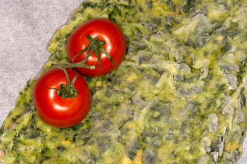 Lachs im Kräutermantel