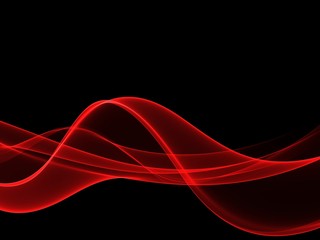 Abstract red light waves background