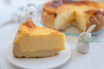 home made Easter Cheesecake