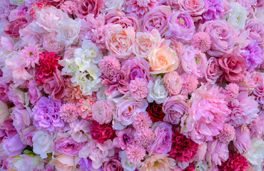 bouquet of flowers for background