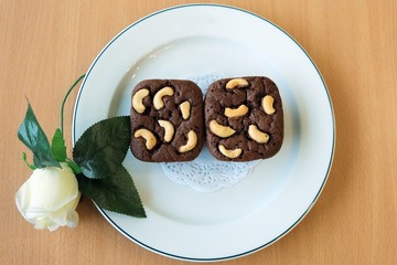 sweet brownies cake