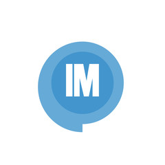 Initial Letter Logo LM Template Vector Design