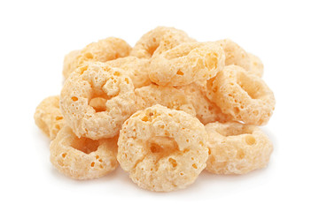 Sweet brekfast cereal rings